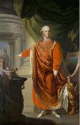 Emperor Leopold II in the regalia of the johan